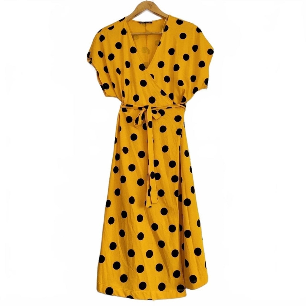 Zara Women's Yellow Dress